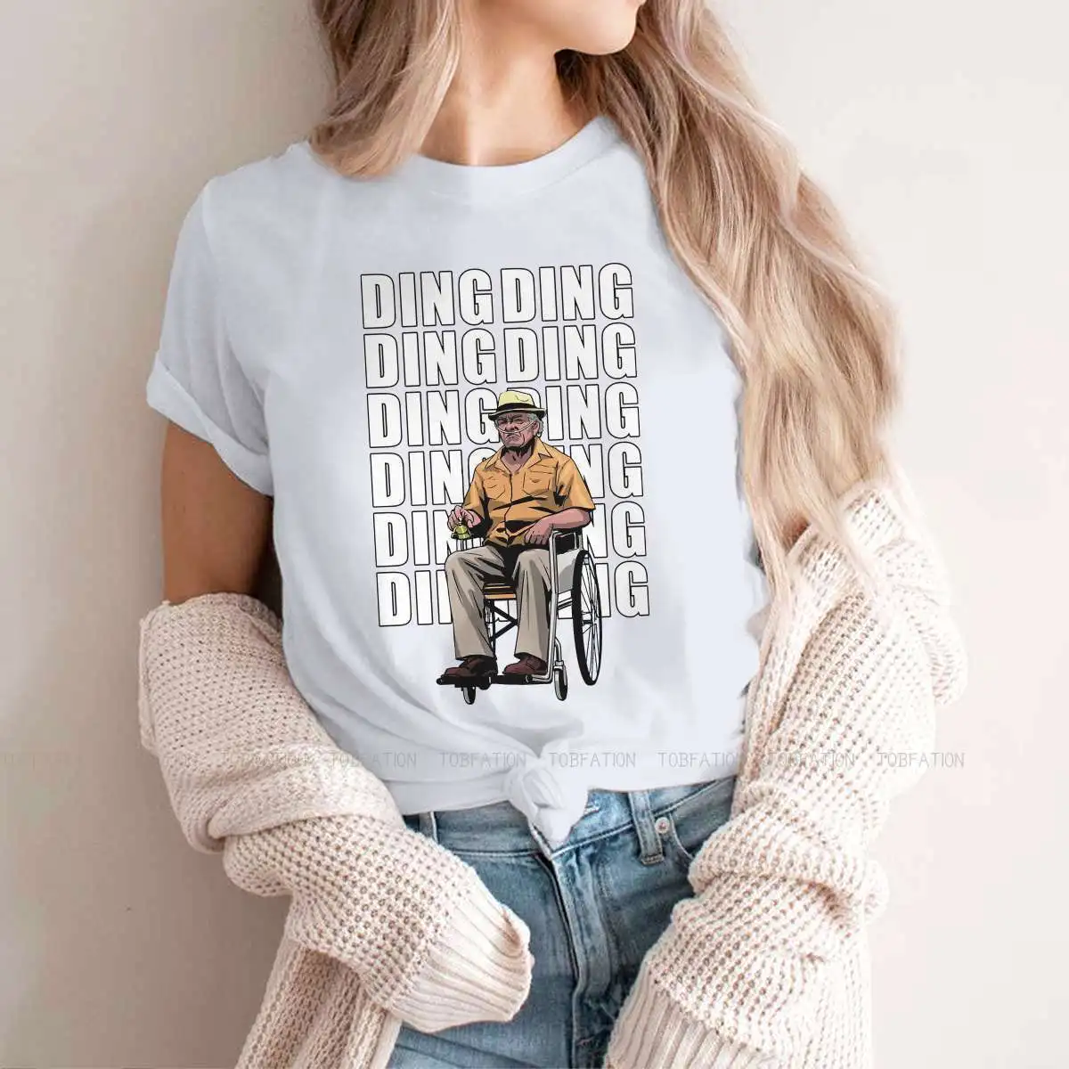 Hector Female Shirts Breaking Bad Walter White TV Show Oversized Vintage Women Clothing Harajuku Casual Feminine Blusas