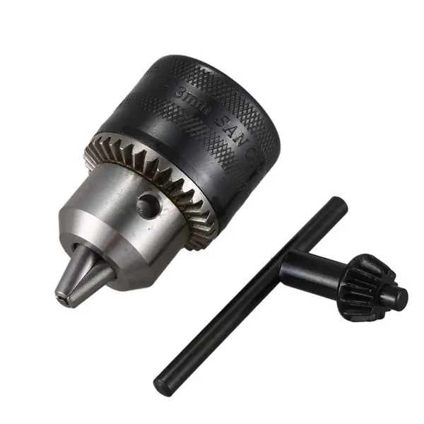 Key Type 1.5-13mm Capacity B16 Tapered Bore Drill Chuck