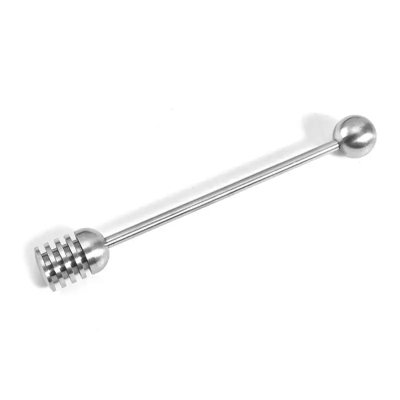 304 Stainless Steel Honey Dipper Server, Coffee Stirring Rod for Syrup Pot