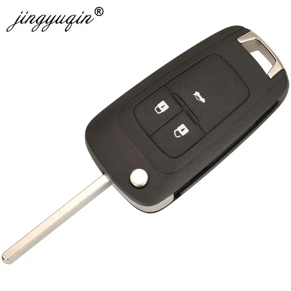 Zdalny kluczyk samochodowy jingyuqin 433MHz ID70 dla Chevrolet Aveo Cavalier 2019 2020 2 albs1sg24 wymiana klucza pełną kontrolę