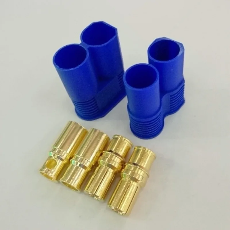 5 coppie EC5 EC8 spina a Banana proiettile connettore Rc femmina maschio proiettile connettore oro spina per RC ECS motore batteria Lipo parti fai da te