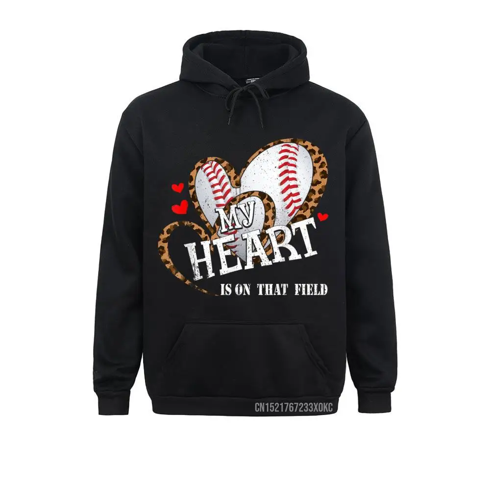 

Funny My Heart Is On That Field Baseball Lovers Men Women Hoodie Hip Hop Hoodies For Students Classic Sweatshirts Design Hoods