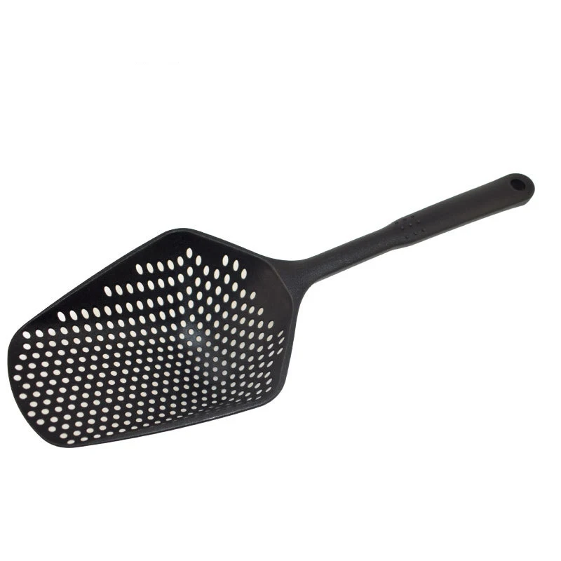 PP Plastic Food Grade Plastic Drain Shovel Ice Shovel Colander Water-proof French Fries Cooking Colander Kitchen Accessories