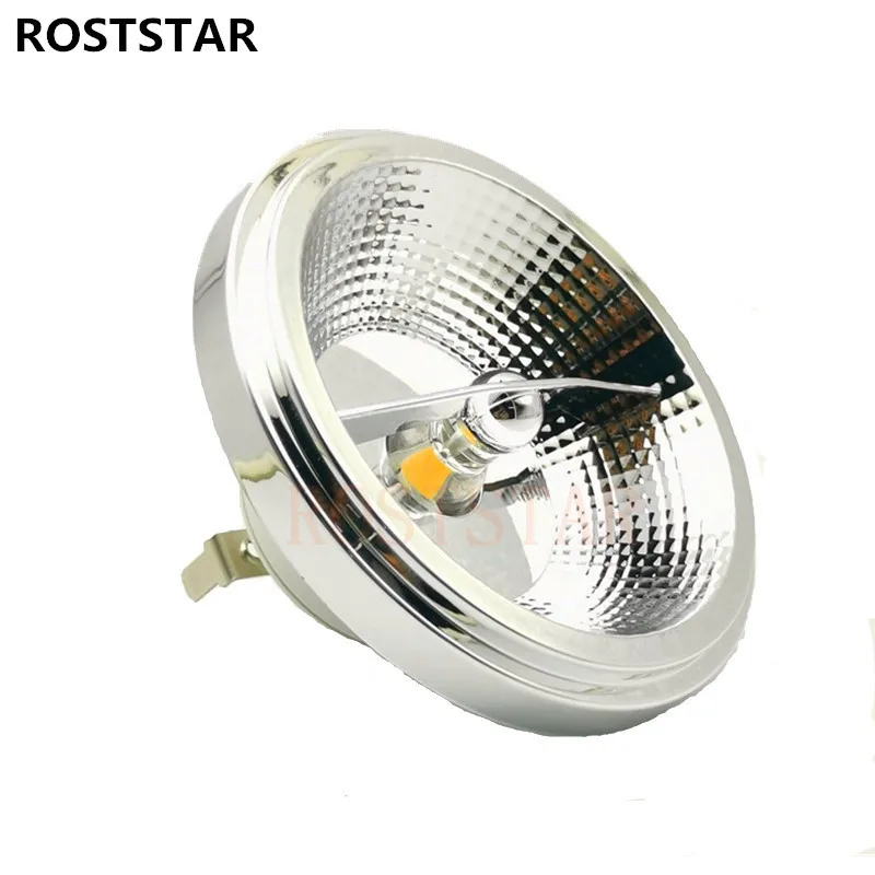 lampada cob ar111 regulavel lampada de halogenio 10w 15w led es111 holofote g53 gu10 lampada led 220v 12v iluminacao interna 01