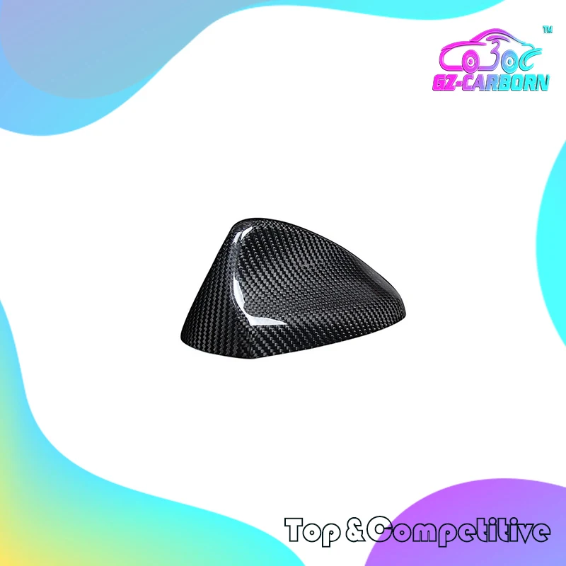 

Aerial Cover 2017 For Alfa Romeo Stelvio Giulia Giulia Quodrifoglio Add On Style Shark Fin Shape Gloss Finish Real Carbon Fiber