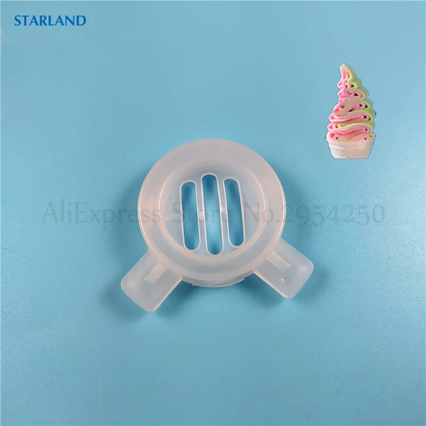 1 Sandwich-Shaped Modeling  Nozzle Of Ice Cream Machine Spare Parts Lids 37mm Inner Diameter