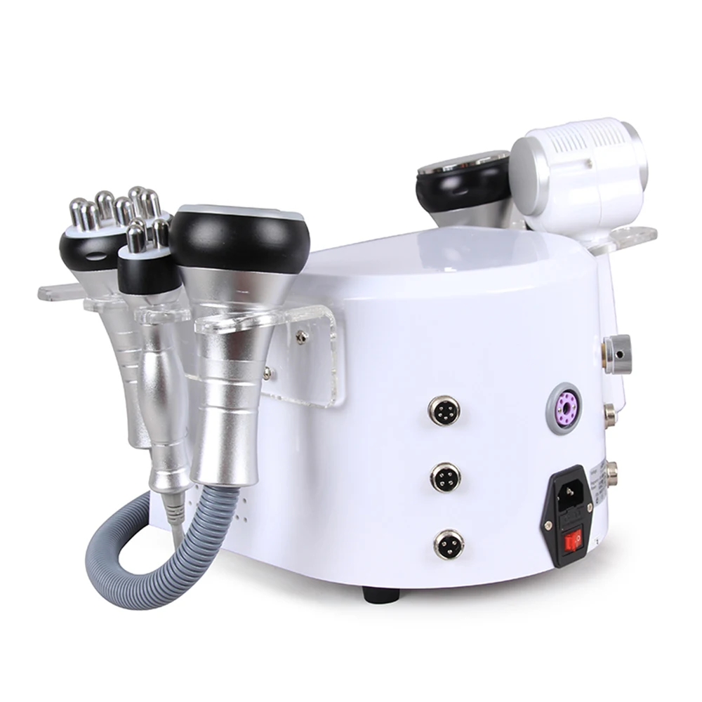 6in1 Professional Cavitation RF Slimming Beauty Machine 40K Ultrasound Fat Loss Radio Frequency Face Lift Skin Care Tightening