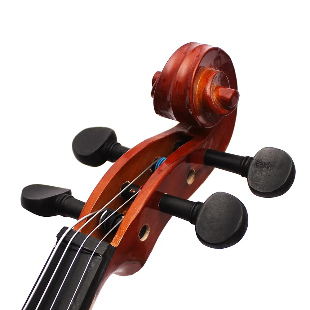 Professional 4/4 Natural Acoustic Viola  Spruce Panel Solid Wood Viola Stringed Instrument With Case Bow For Musical Lover