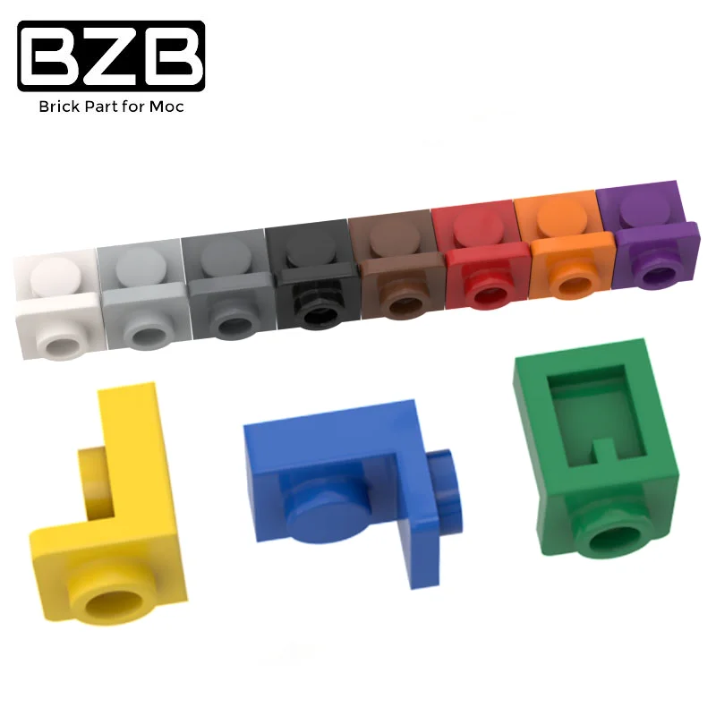 BZB MOC 36840 1x1 Side Bump Board High Tech Building Block Model Kids Toys DIY Brick Parts Best Gifts