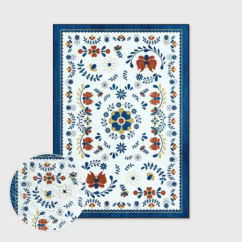 

Big European Carpet Household Hallway Floor Rug Customizable Entrance Doormat Non-slip Kitchen Floor Mat Washable Home Area Rugs