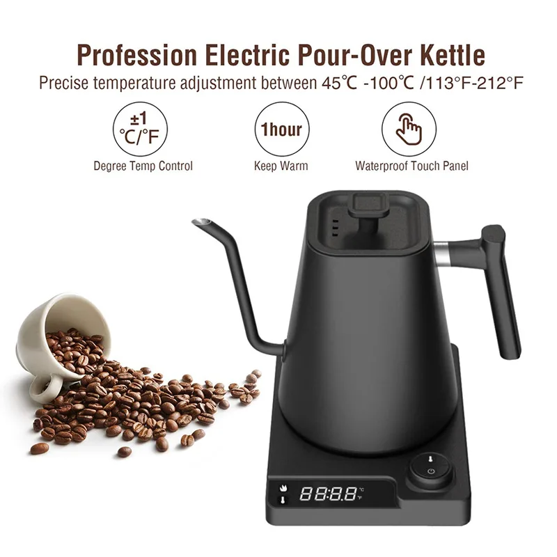 

Electric kettle intelligent constant temperature coffee temperature controlled hand brewing coffee boiled water pot teapot