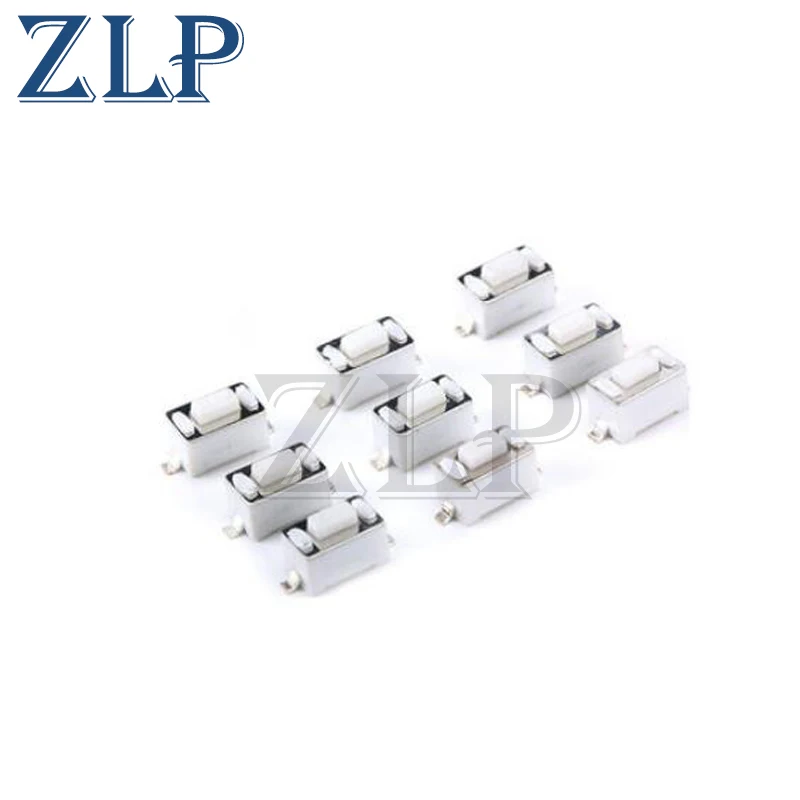 3*6*4.3 mm 2pin SMD Tact Switch Push Button Touch Micro Switch 3x6x4.3mm 3*6*4.3MM/3*6*5MM White Button