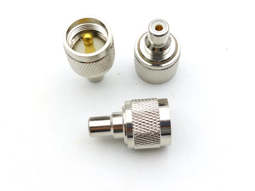 

20pcs brass UHF Male PL-259 to RCA Female Connector adapter