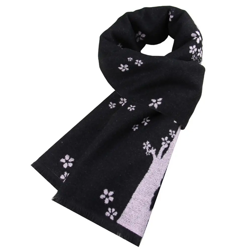 

Winter Cashmere Women Scarf Female Luxury Brand Scarves Lady Tassel Bandana Women Solid Shawl Wraps Foulard Tippet Pashmina