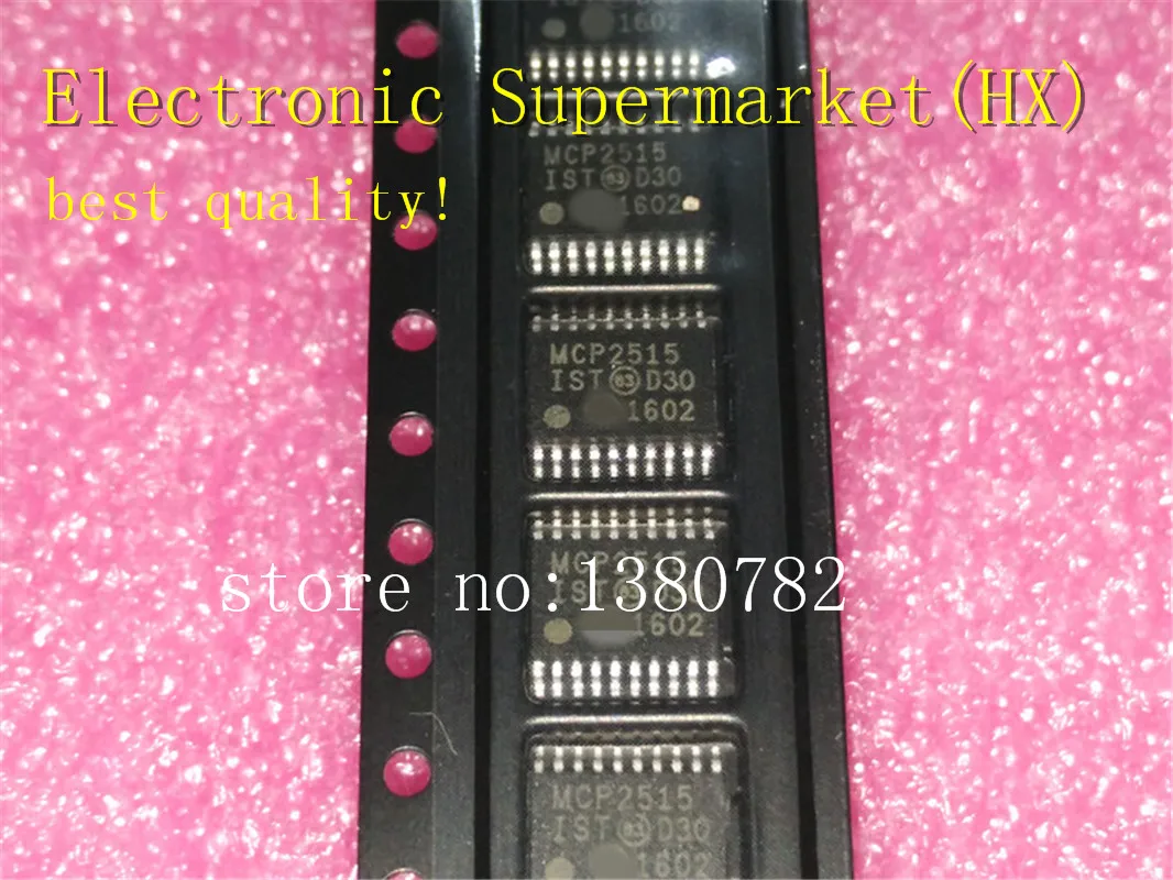 

Free Shipping 50pcs/lots MCP2515-I/ST MCP2515 TSSOP-20 New original IC In stock!