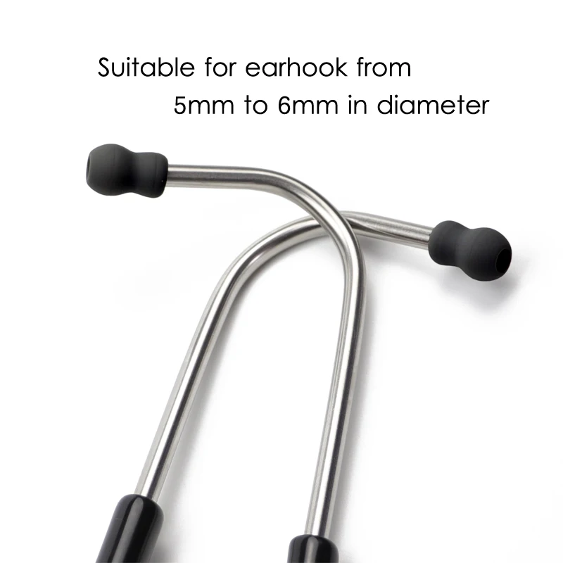 Oreillettes de Remplacement Universelles Super Confortables pour Stéthoscope Littmann, 2 Pièces