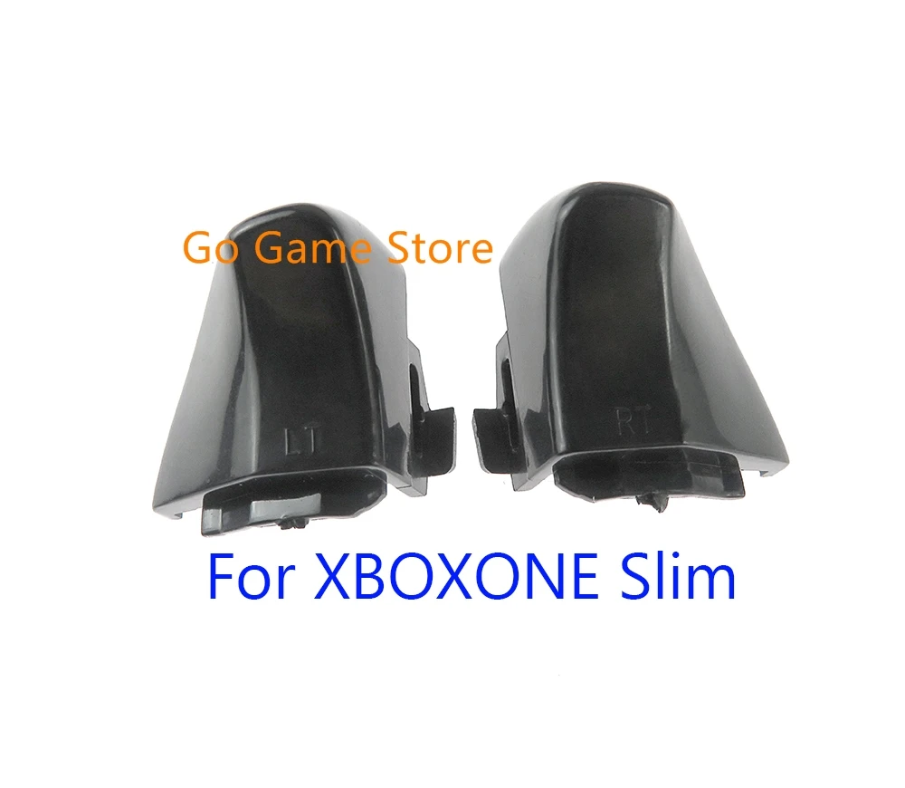 XboxOne 슬림용 범퍼 컨트롤러 게임패드, 블랙 LB RB 단추 LT RT 트리거, 100 세트