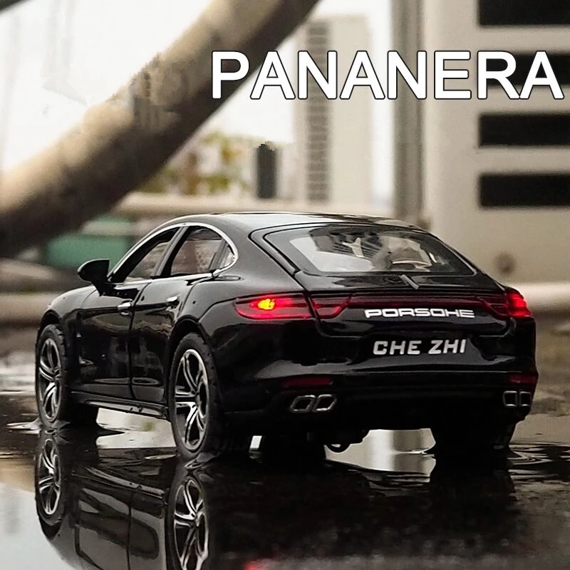 

Модель спортивного автомобиля Panamera Coupe из сплава в масштабе 1:32, Литые металлические игрушечные автомобили, модель автомобиля, имитация звука и искусства, коллекция, подарок для детей