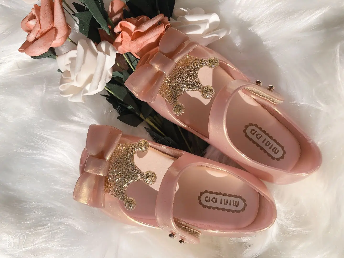 Crown Children's Sandals Summer New Baby Jelly Shoes Princess Bow Girls Shoes Kids Wedding Dress Party Shoes For Girls SH19109