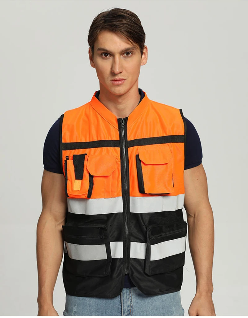 High Visibility Reflective Working Clothes, Motorcycle Vest, Cycling Sports, Outdoor Safety Clothing