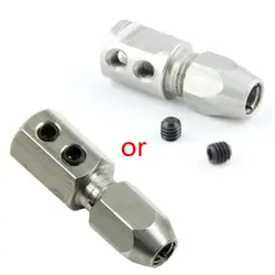 Flex Collet Coupler For 5mm Motor Shaft & 4mm Cable RC Boat Stainless Steel