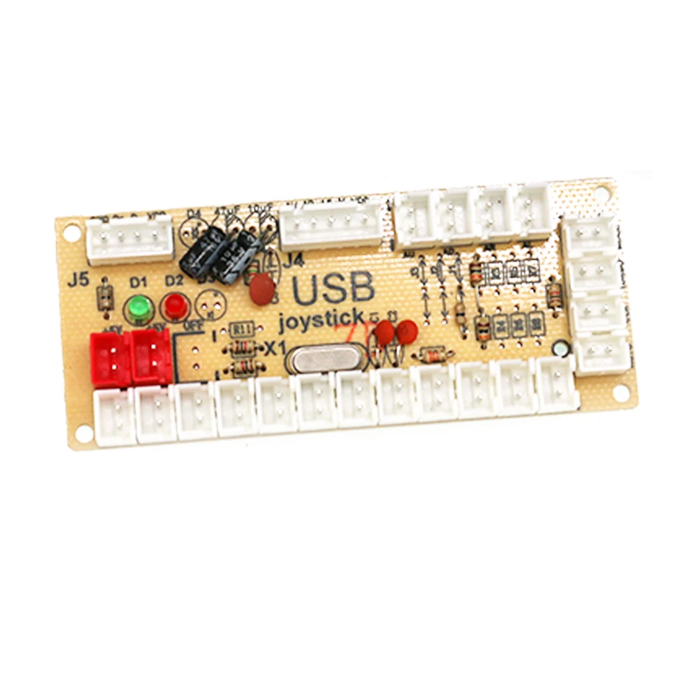 1 Arcade Zero Delay USB Joystick Encoder PCB Board Game Stick