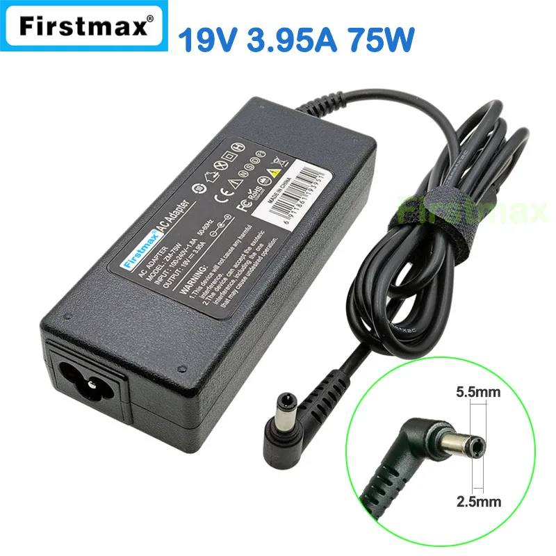 19V 3.95A 75W AC Power Adapter Supply for Toshiba Satellite U300 U305 U400 U405 U500 U50-A PA5034U-1ACA PA3715U-1ACA Charger