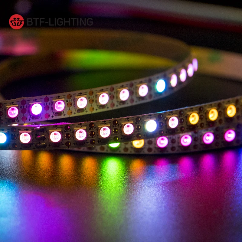 WS2812B RGB Led Strip Light 60 LEDS 144 LEDS 4mm 5mm 7.2mm Width PCB WS2812 Led Lights 3535 5050 Individually Addressable DC5V