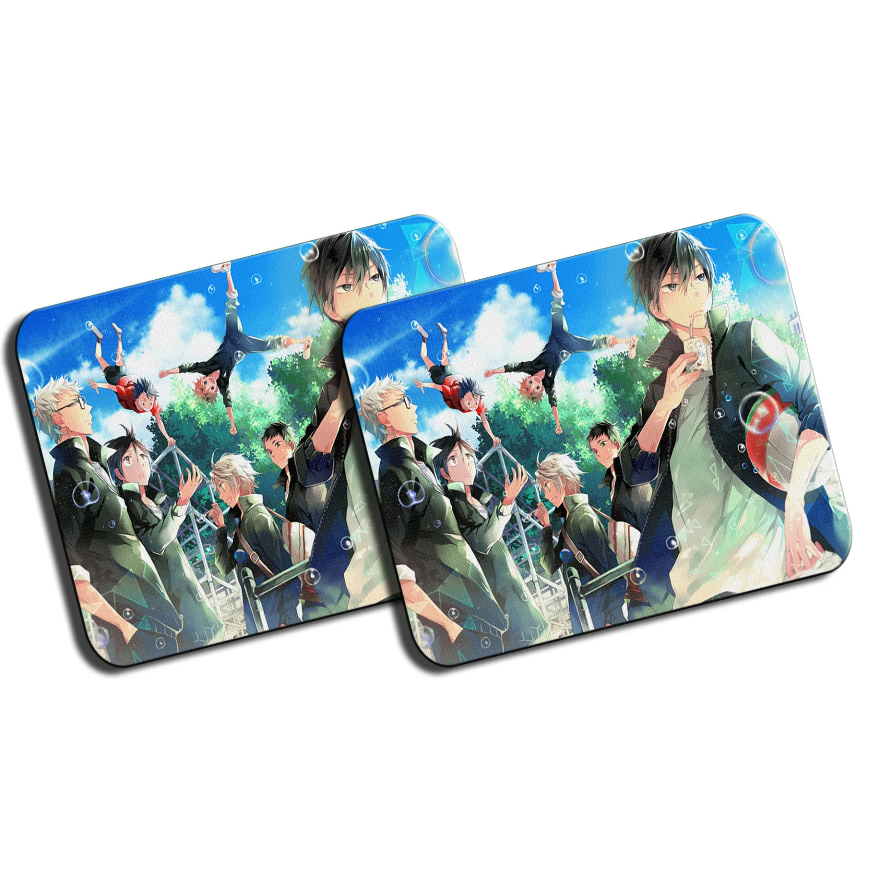 PACK 2 ALFOMBRILLAS GRANDES HAIKYUU TO THE TOP PERSONAJES mousepad raton