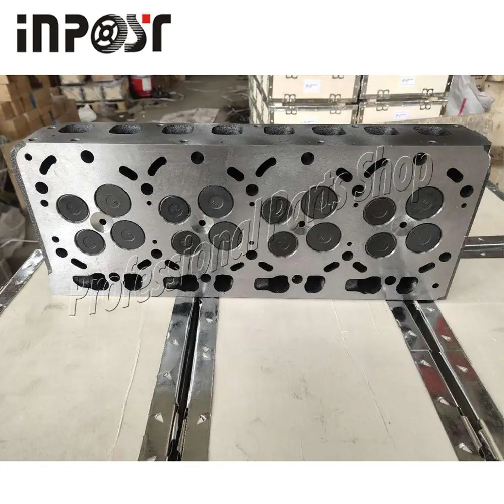 New V3300 V3300-DI Complete Cylinder Head For Kubota Engine 16V