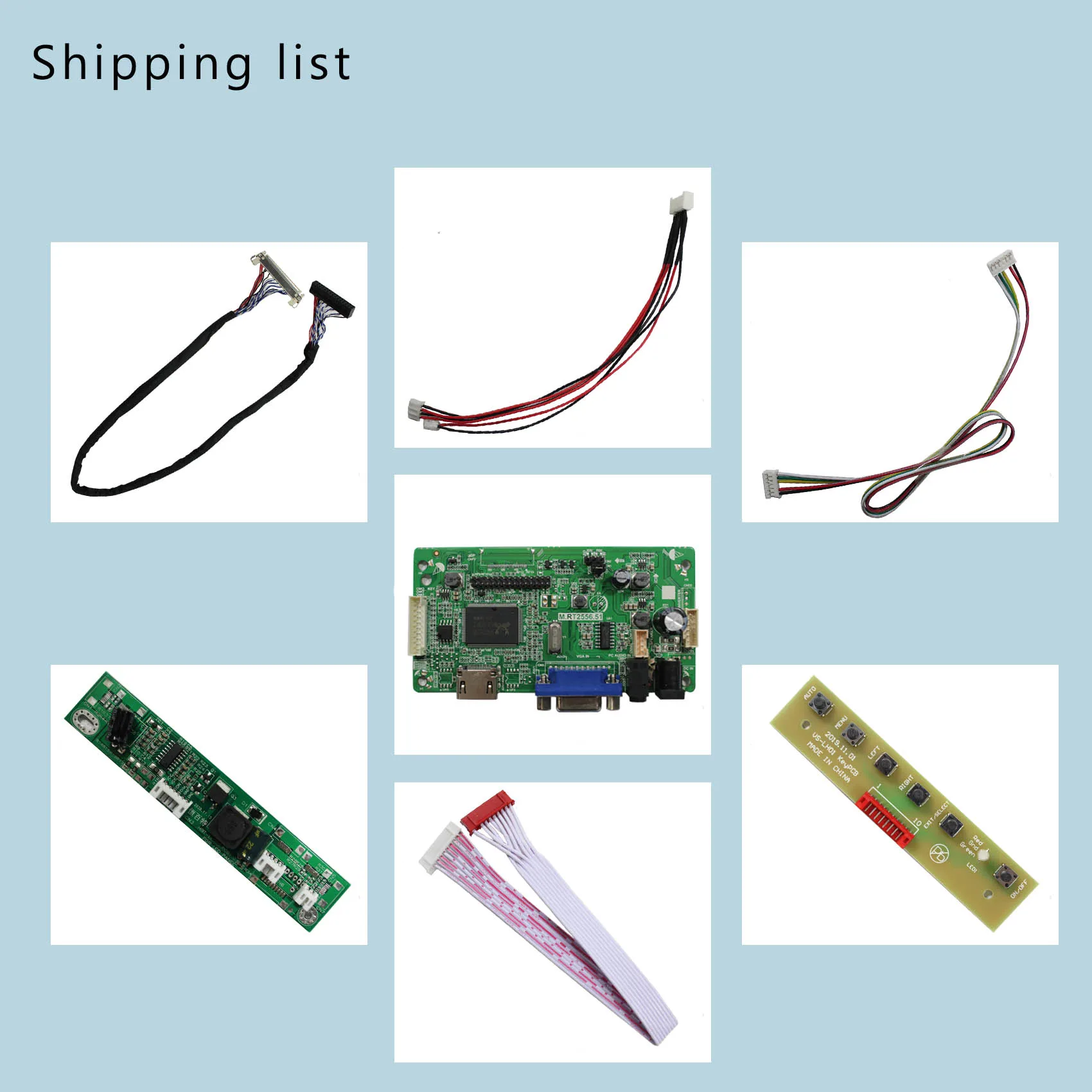 Carte contrôleur pour écran LCD HD MI VGA, Compatible avec 21.5 pouces, 30 broches, 1920x1080, LM215WF3-SDA1