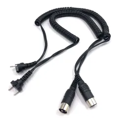 2ps Cable Cord for Dental Lab marathon Micro motor hand piece wire Spare cables Components Motor Cord