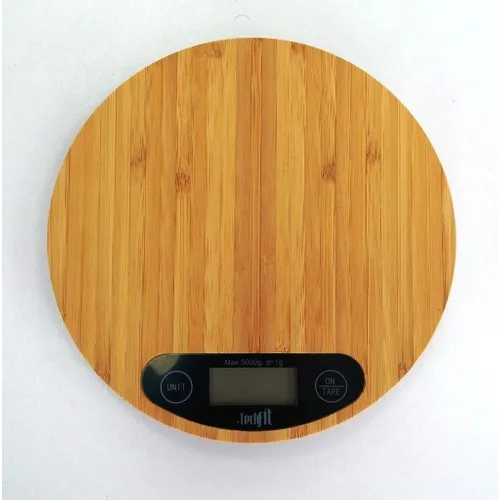 

Techfit Tf1001 Digital Precision Lcd Display Kitchen Scale Bamboo 5 Kg