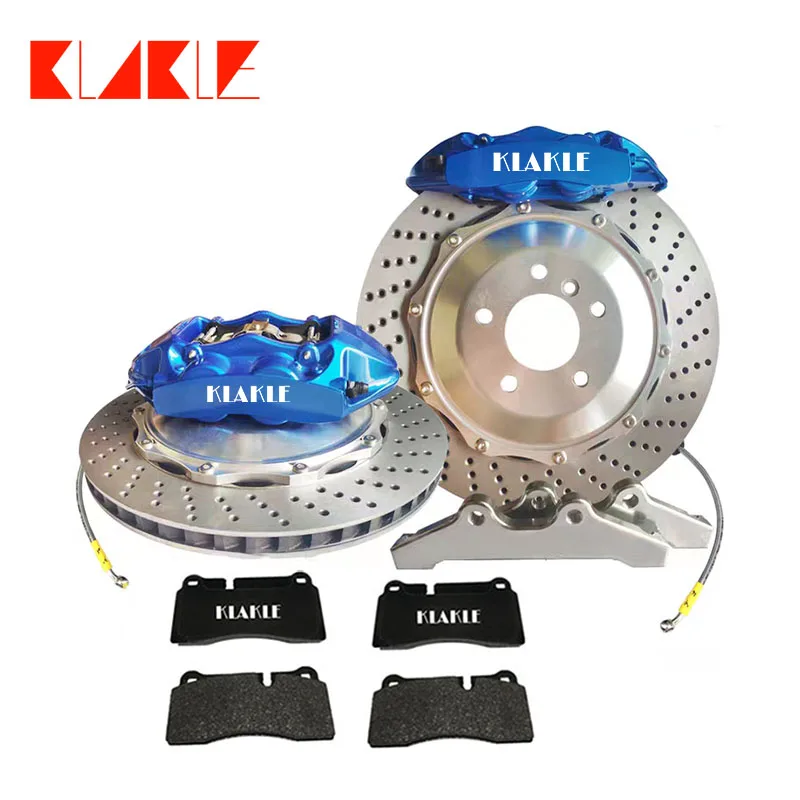 

KLAKLE Hot Sale Designer Brake System GT4 Car Calipers 4 Pot With 362*28mm Rotor For Bmw E61 Accessories 19 Rim