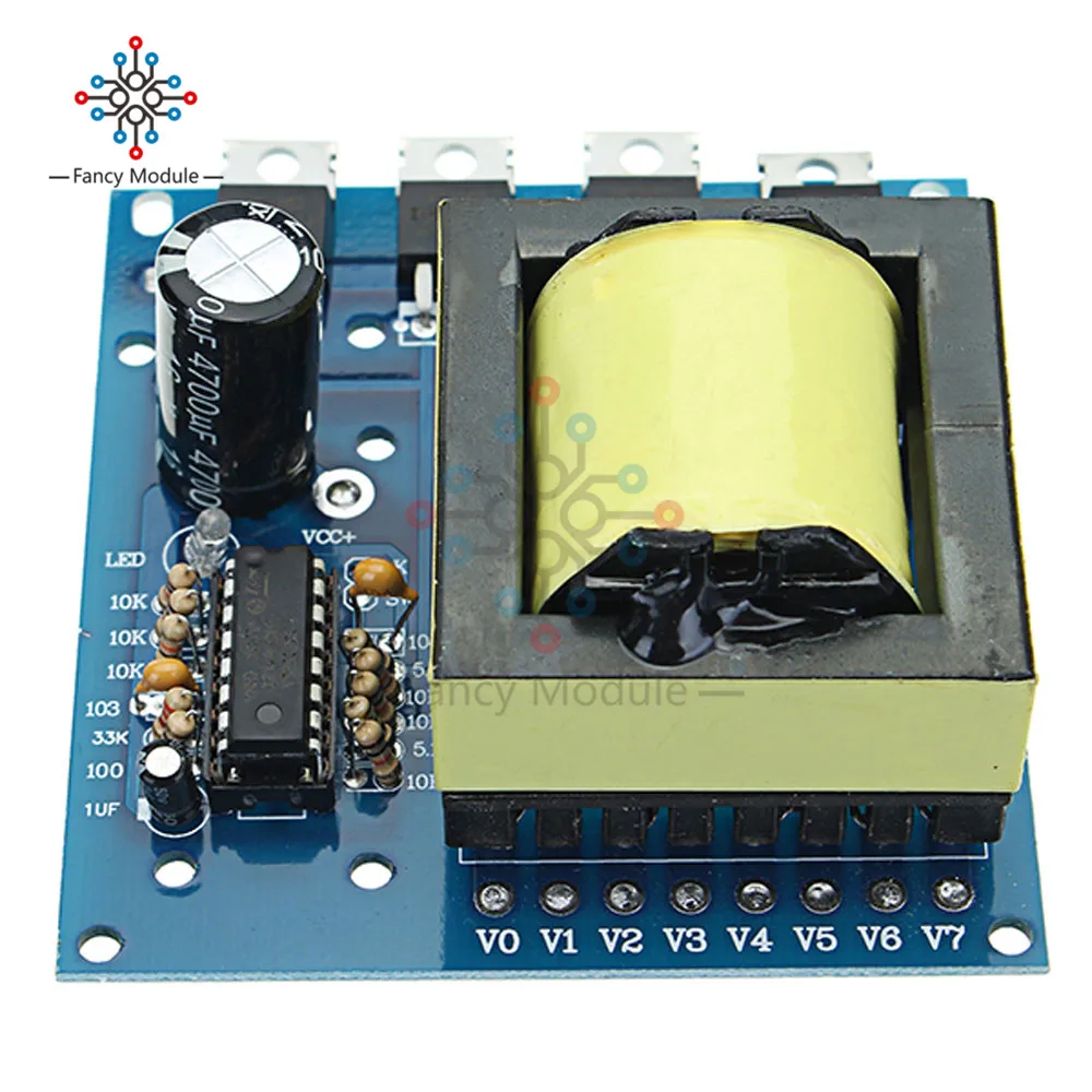 DC 12V do AC 220V 380V 500W inwerter Boost Board moc transformatora moduł konwertera samochodowego