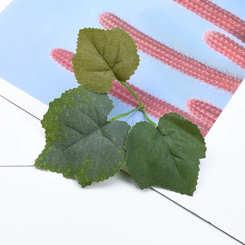 30/100 Stück Seide Ahornblatt Hochzeit Braut Zubehör Ausverkauf Weihnachten Home Dekoration Diy Geschenk Künstliche Pflanzen Großhandel – Detail 17