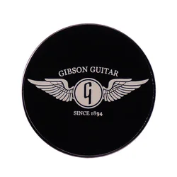 Gibson Guitar Wing Enamel Pin Historic Corp Logo Badge Instrumentalist musicians, starts a fantastic journey!