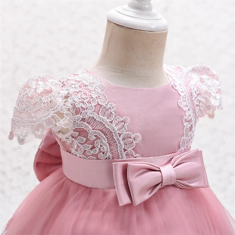 เจ้าหญิง Tulle ดอกไม้สายสาว First Communion Dresses วันเกิดคริสต์มาสของขวัญงานแต่งงานแสดง Runway ประกวด