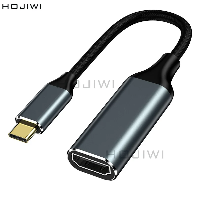 HOJIWI – adaptateur USB type-c 3.1 (USB-C) vers USB, convertisseur mâle-femelle compatible pour PC, ordinateur, affichage TV, téléphone AB12