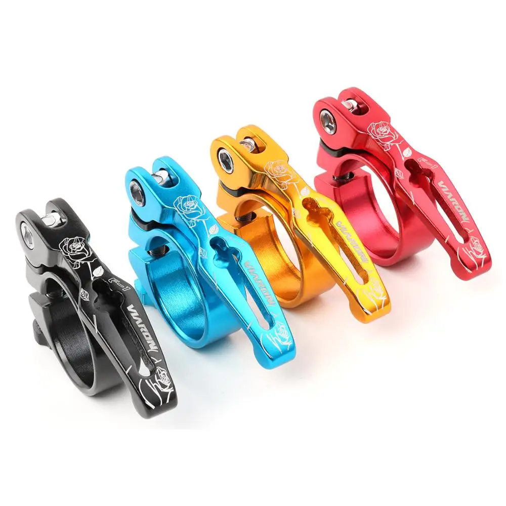 31.8/34.9mm Aluminum Alloy MTB Bike Seat Clamp Gub Quick Release Road Fixed Gear Bike Spare For Bicycles Parts