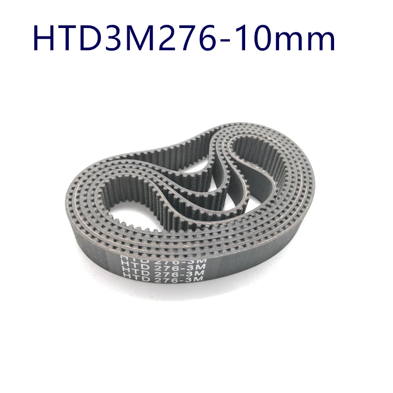 Arc HTD 3M Timing belt 3M276 width10mm Teeth 92  HTD3M synchronous 276-3M-10 rubber belt timing belt