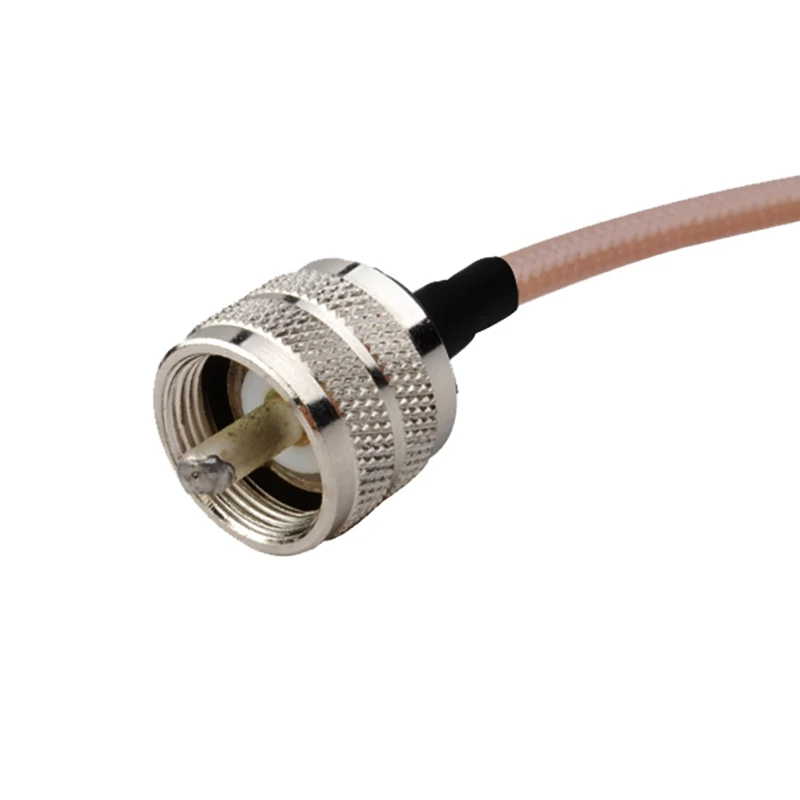 Superbat-N Plug Straight to UHF Male Connector, Adaptateur Pigtail Cable, RG400, 100cm Cable Assembly