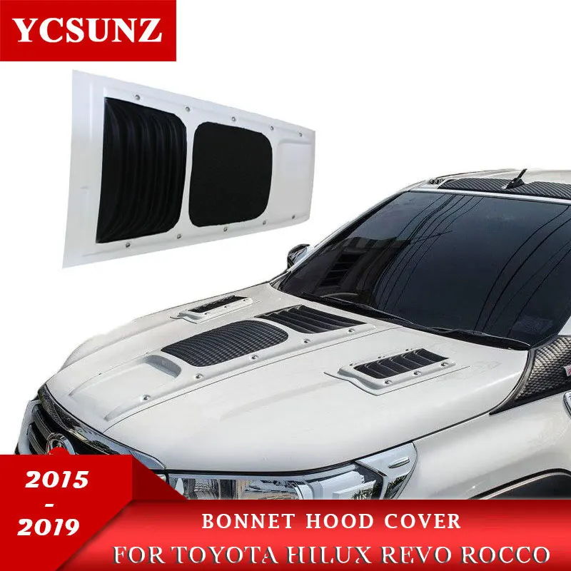 

Ковш капота для Toyota Hilux Reco Rocco 2016 2017 2018 2019 fortuner sw4 2020-2016
