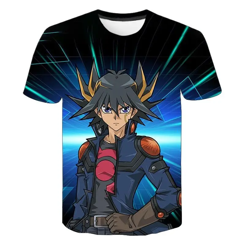 New 3D Print Sweatshirts T-Shirts Fashion Men Women Children Anime Cartoon Yu Gi Oh T Shirt Kids Boy Girl Short Sleeve Tee Tops