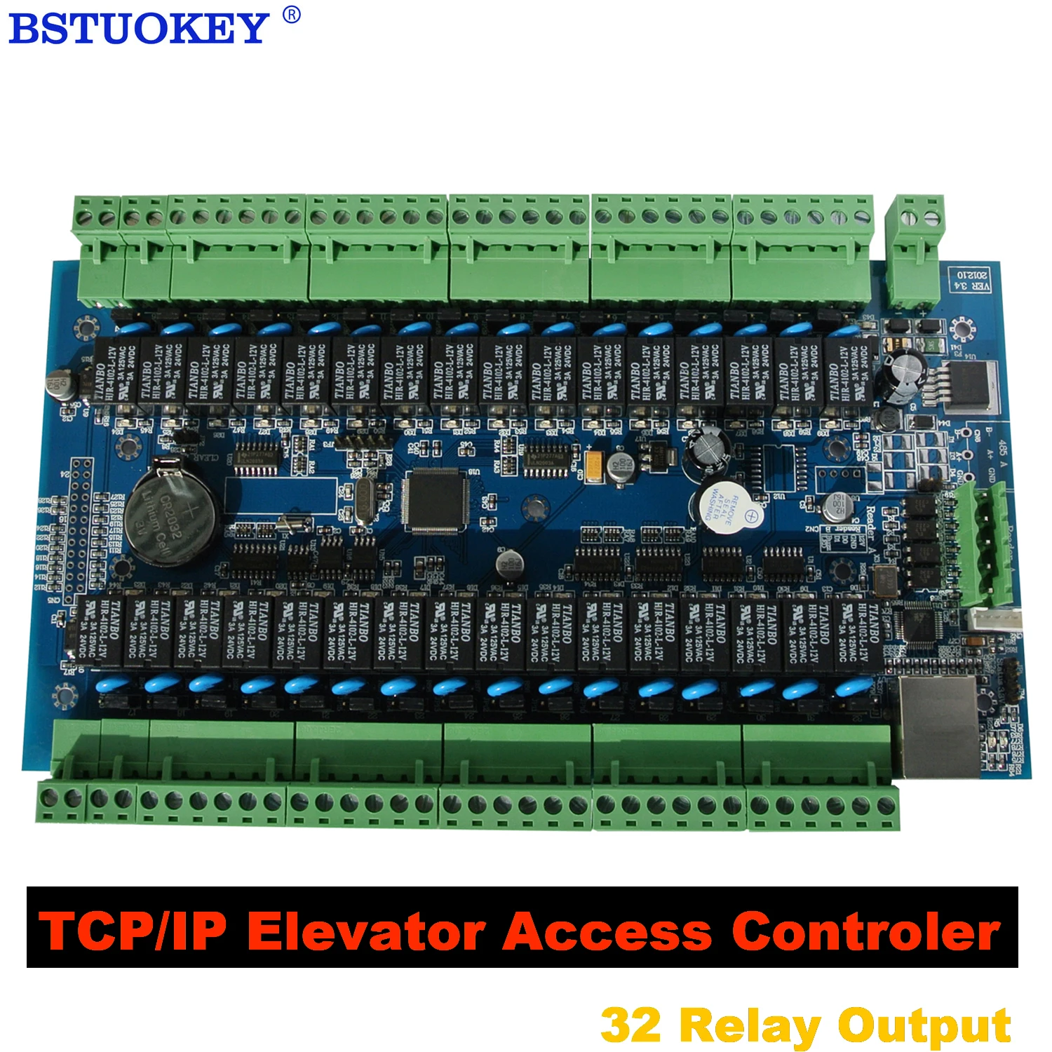 

Elevator Access Controler TCP/IP Network 32 Floor Elevator Hierarchical Controller System Rfid Card Elevator Floor Controller