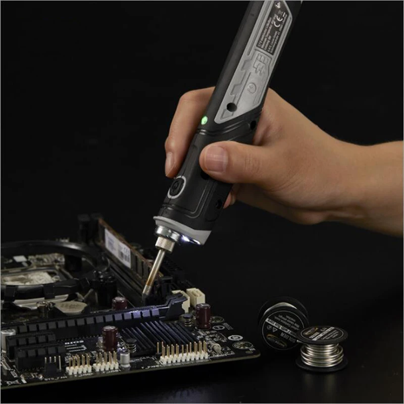 Internal heating Wireless charging Electric soldering iron Small thermostat intelligent Portable Lithium battery usb solder gun