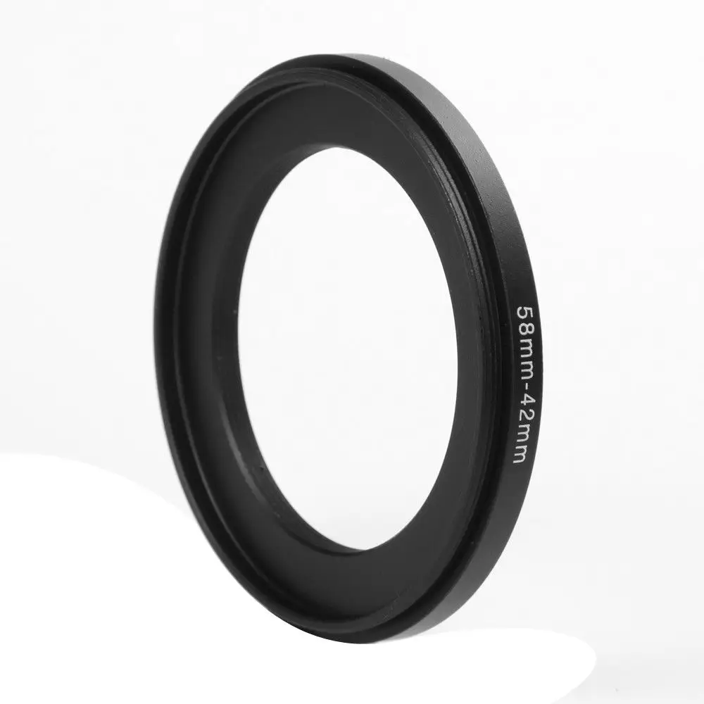 Anillo de aumento 58-52 DSLR, lente de 58mm a 52mm, tapa de filtro