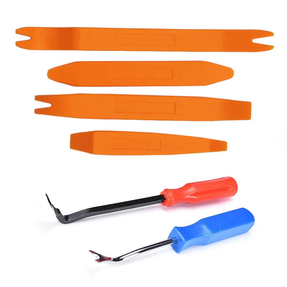 Auto Door Clip Panel Trim Removal Tool Kits Navigation Blades Disassembly Plastic Car Interior Seesaw Conversion Repairing Tool