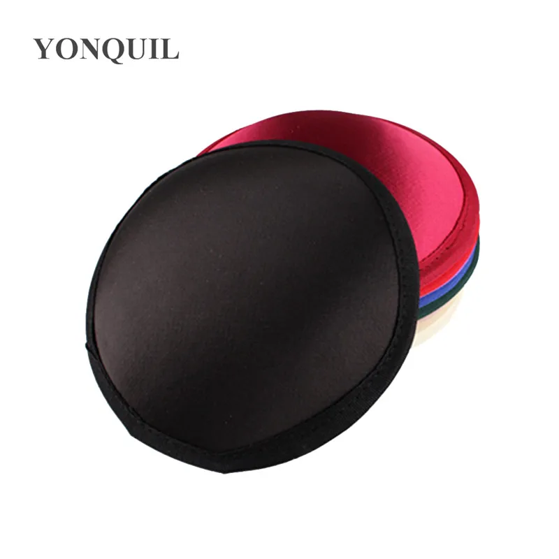 

Женский атласный головной убор Nice, элегантный винтажный свадебный аксессуар для невесты, аксессуары для волос «сделай сам», основа для вуалетки, 13 см