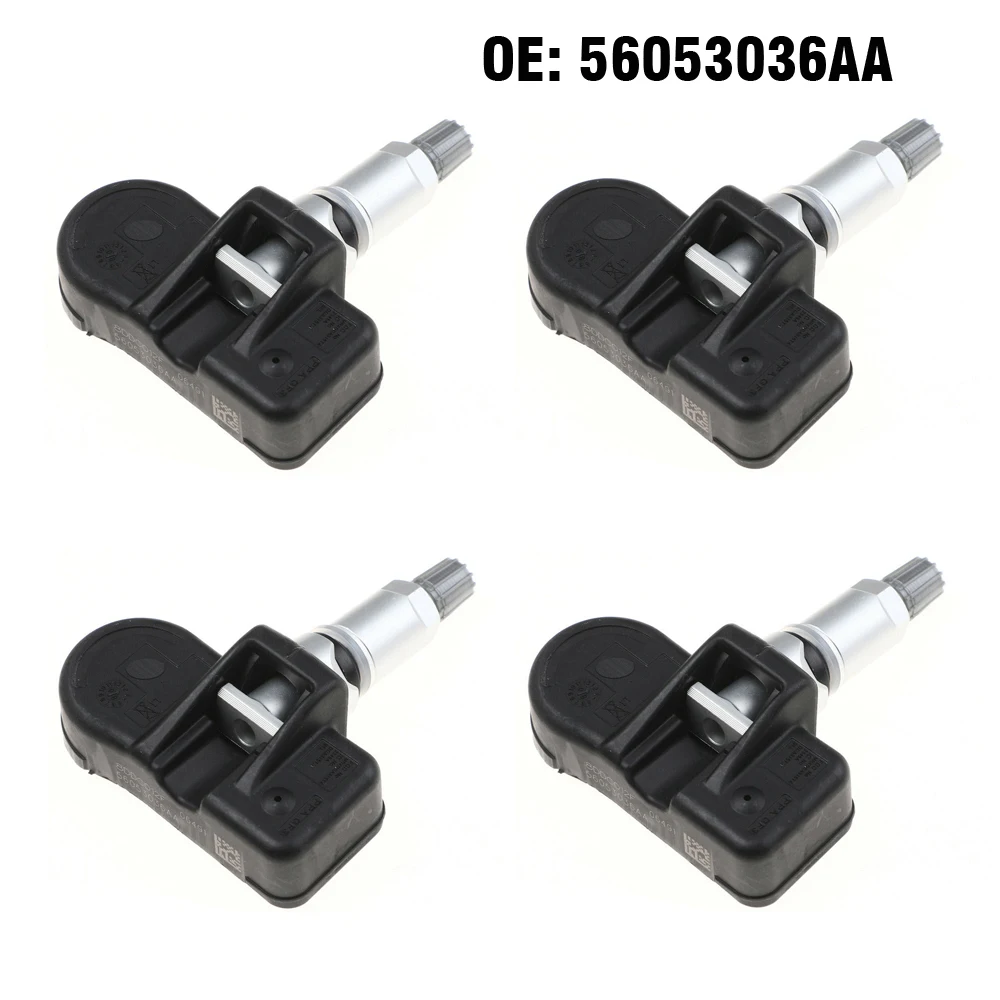 

4PCS Car Tire Pressure Monitor Sensor TPMS for Dodge Nitro Dakota Durango RAM 1500 Jeep Wrangler Liberty Grand Cherokee